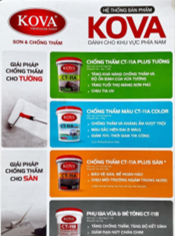 Sơn chống thấm Kova